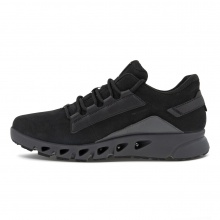 ECCO Sneaker Multi Vent Low GTX Nubuck Leather Black Women